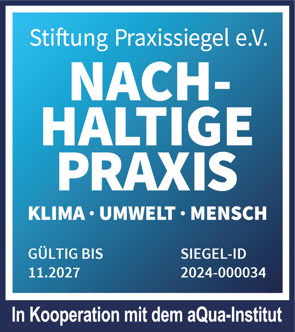 PDF-Datei mit Urkunde zu Nachhaltige Praxis
